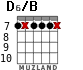 D6/B for guitar - option 9