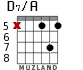 D7/A for guitar - option 5