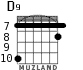 D9 for guitar - option 5