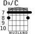 D9/C for guitar - option 5
