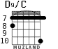 D9/C for guitar - option 6