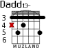 Dadd13- for guitar - option 1