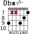 Dbm75- for guitar - option 8