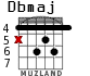 Dbmaj for guitar - option 2