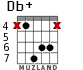 Db+ for guitar - option 3