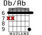 Db/Ab for guitar - option 3