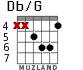 Db/G for guitar - option 1