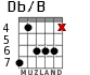 Db/B for guitar - option 2