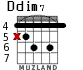 Ddim7 for guitar - option 3