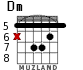 Dm for guitar - option 2