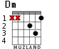 Dm for guitar - option 1