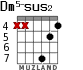 Dm5-sus2 for guitar - option 2