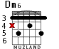 Dm6 for guitar - option 2