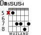 Dm6sus4 for guitar - option 5