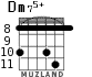 Dm75+ for guitar - option 6