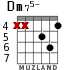 Dm75- for guitar - option 3