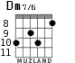 Dm7/6 for guitar - option 2