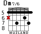 Dm7/6 for guitar