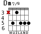 Dm7/9 for guitar - option 2