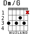 Dm/G for guitar - option 2