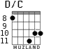 D/C for guitar - option 6