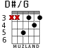 D#/G for guitar - option 3