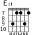 E11 for guitar - option 5