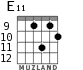 E11 for guitar - option 6