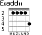 E6add11 for guitar - option 3