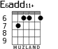 E6add11+ for guitar - option 6