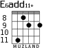 E6add11+ for guitar - option 8