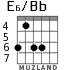 E6/Bb for guitar - option 2