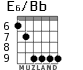 E6/Bb for guitar - option 5