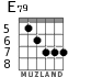 E79 for guitar - option 6