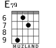 E79 for guitar - option 8