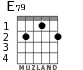 E79 for guitar - option 1