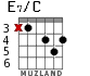 E7/C for guitar - option 2
