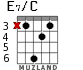 E7/C for guitar - option 3