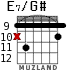 E7/G# for guitar - option 10