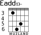 Eadd13- for guitar - option 3