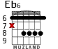Eb6 for guitar - option 3