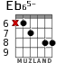 Eb65- for guitar - option 5