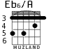 Eb6/A for guitar - option 2