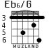 Eb6/G for guitar - option 2