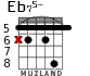 Eb75- for guitar - option 2