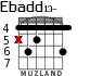 Ebadd13- for guitar - option 2