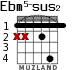 Ebm5-sus2 for guitar - option 1