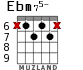 Ebm75- for guitar - option 4