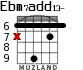 Ebm7add13- for guitar - option 2