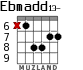 Ebmadd13- for guitar - option 4